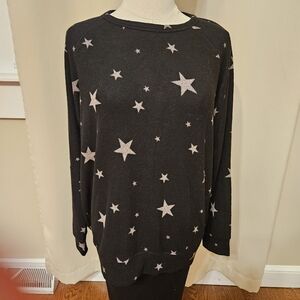 Buffalo David Bitton Black Knit Sweater Size S